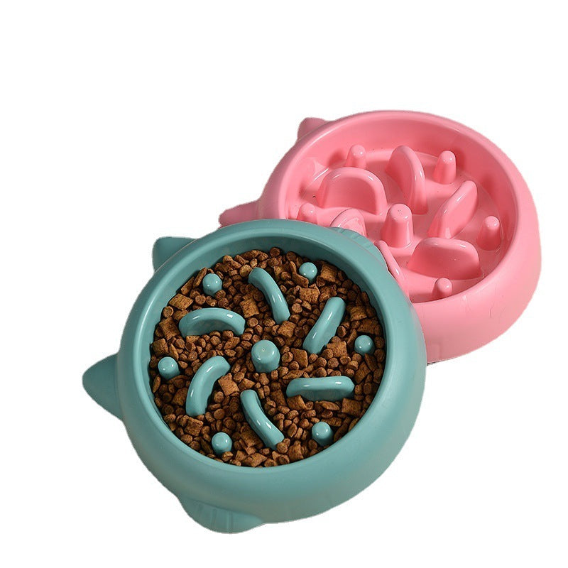 Anti-Choking Slow Feeder Bowl - For Dogs & Cats