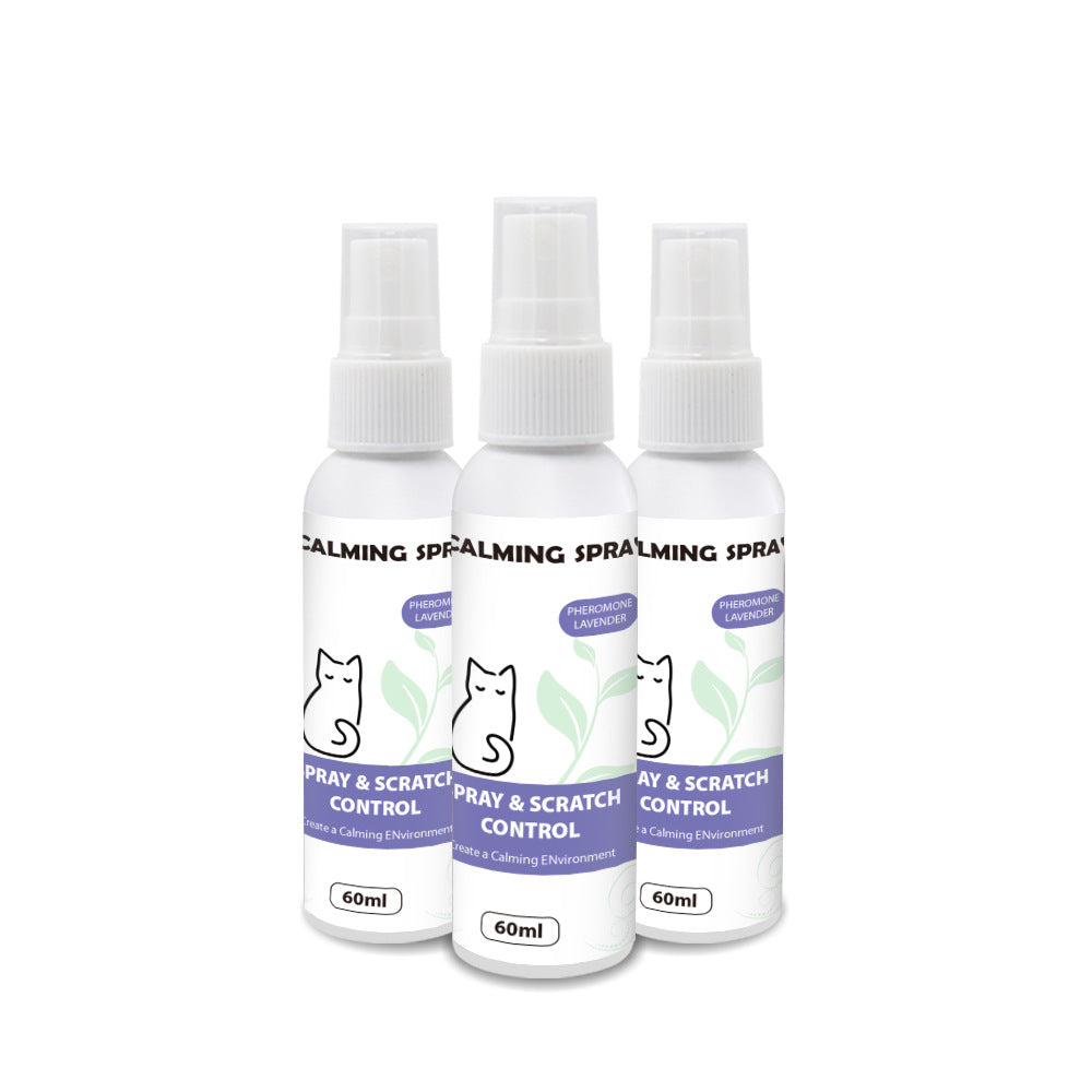 Organic Calming Spray for Cats- Natural Anxiety Relief
