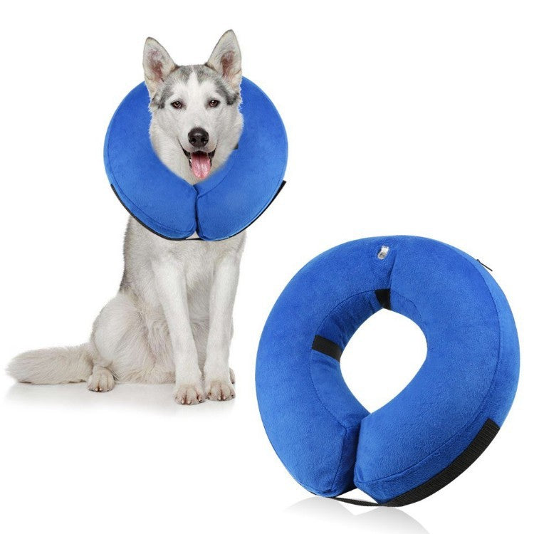 Inflatable Recovery Collar for Dogs & Cats - Soft Cone Alternative