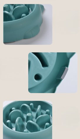Anti-Choking Slow Feeder Bowl - For Dogs & Cats