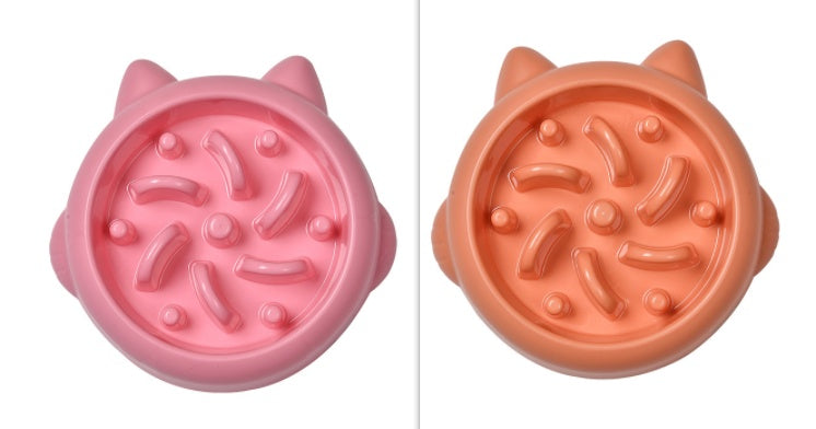 Anti-Choking Slow Feeder Bowl - For Dogs & Cats