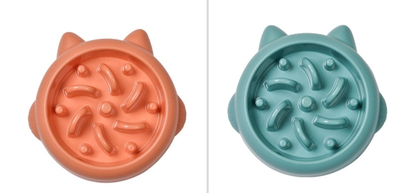 Anti-Choking Slow Feeder Bowl - For Dogs & Cats